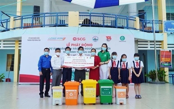 Tiếp nối thành công của năm trước, tập đoàn SCG và Công ty Hoá dầu Long Sơn tiếp tục với dự án “Rác không thải