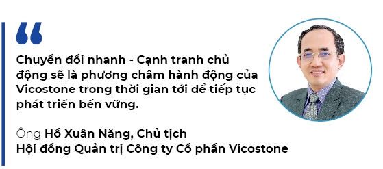 Top 50 2021: Cong ty Co phan Vicostone tam nhin huong noi