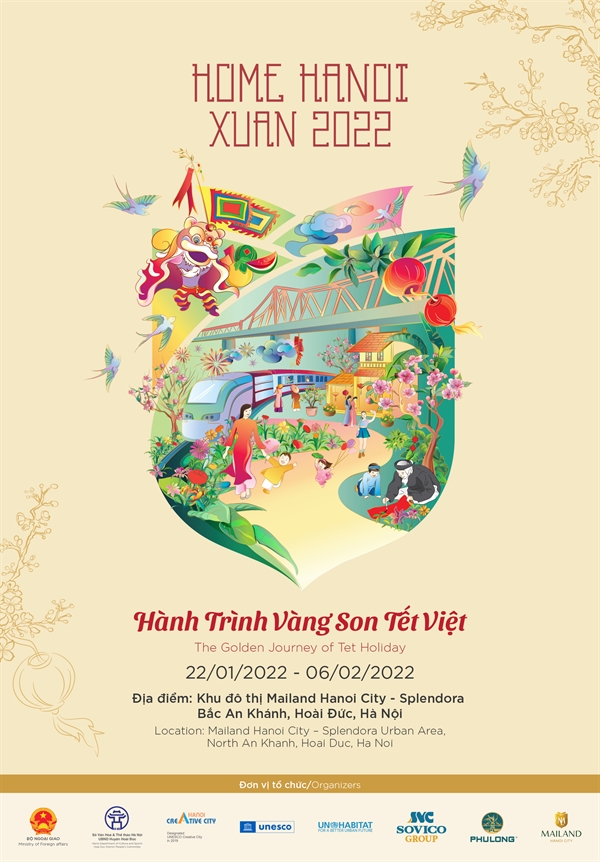 Le hoi Duong hoa Xuan Ha Noi -  Hanh trinh vang son Tet Viet