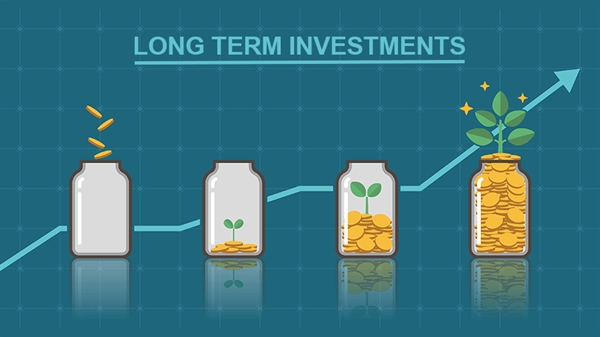 Đầu tư trong dài hạn luôn cho thấy những hiệu quả tốt hơn. Ảnh minh họa: MoneyMint. 