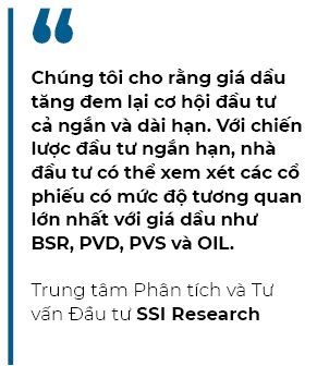 Bien dong gia dau anh huong ra sao voi co phieu dau khi?