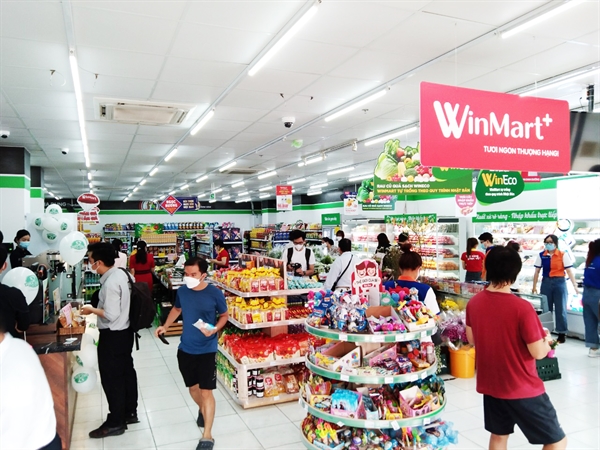 With $7.8 bln market capitalization, Masan becomes Vietnam’s largest consumer platform WinMart+ store follows the mini-mall model. Photo: Masan