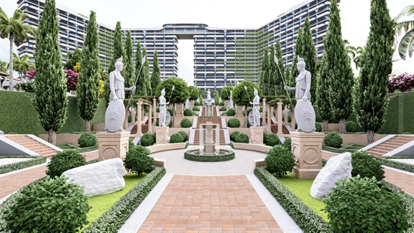 Đồi vọng cảnh của các vị thần – Tiện ích mang đậm dấu ấn Hy Lạp tại Cam Ranh Bay Hotels & Resorts