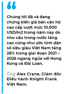 Dan so sieu giau tai Viet Nam se tang 26% trong giai doan 2021 - 2026