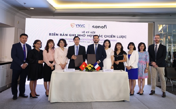 Hợp tác chiến lược giữa Sanofi Việt Nam và VNVC hướng đến mục tiêu cùng chung tay bảo vệ sức khỏe người dân Việt Nam