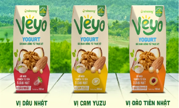 Các sản phẩm của VEYO Yogurt - Sữa chua uống 100% thực vật