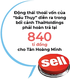 Bau Thuy dang ky thoai sach von o Thaiholdings