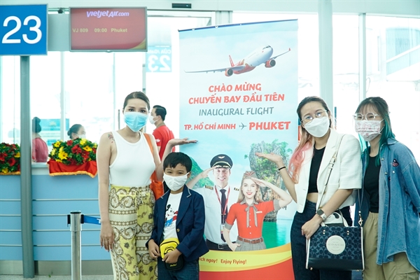 Tin vui: Vietjet da noi lai duong bay den thien duong du lich Phuket