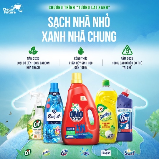 Unilever Viet Nam phat dong chien dich “Tuong lai xanh”