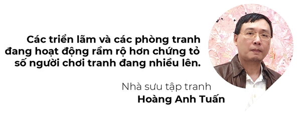  Ong Hoang Anh Tuan: Thi truong nghe thuat Viet Nam van trong  giai doan so khai