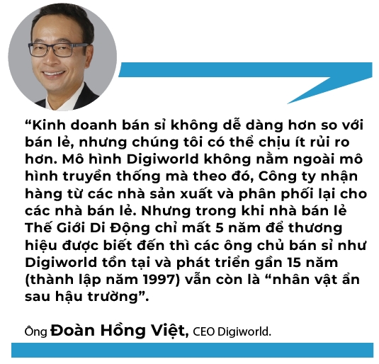 Ong Doan Hong Viet, Digiworld - Phong cach quan tri cua 