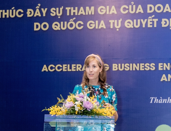 Bà Holly Bostock – Giám đốc Ngoại vụ Cấp cao, tại Heineken Việt Nam