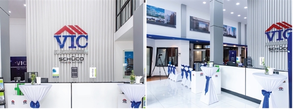VIC - the pioneer in high-quality aluminum doors and windows On June 30, VIC launched its flagship showroom at 54A Thuan Kieu, Ward 4, District 11
