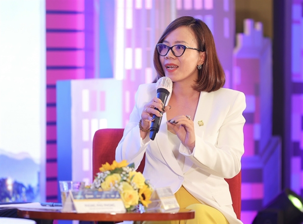 Bà Nguyễn Ngọc Thúy Linh, Tổng Giám đốc Sun Property hé lộ dự án khu đô thị và công viên 50ha ven sông Cổ Cò