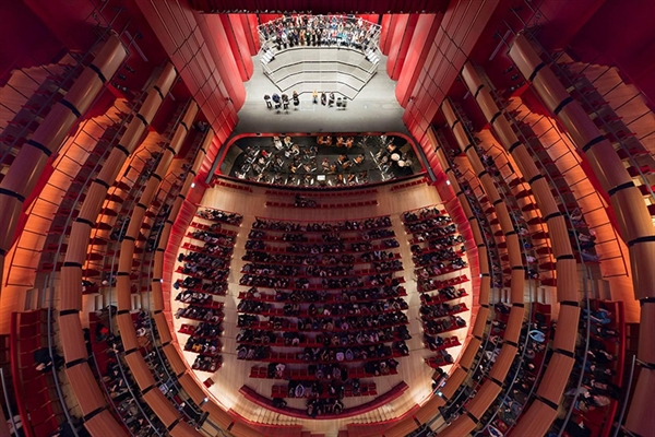 Nhà hát Opera HN sẽ có nội thất tương tự như Nhà hát Stavros Niarchos của nhà thiết kế Renzo Piano_Nguồn ảnh snf.jpg