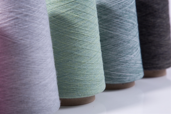 Sợi Bamboo Melange bền màu và tạo nên các hiệu ứng màu sắc trên vải