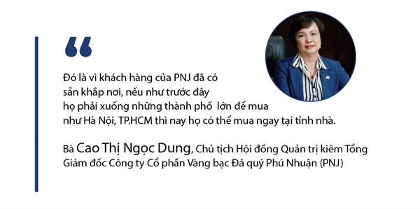 Ba Cao Thi Ngoc Dung, PNJ – Sau 30 nam, don tan CEO