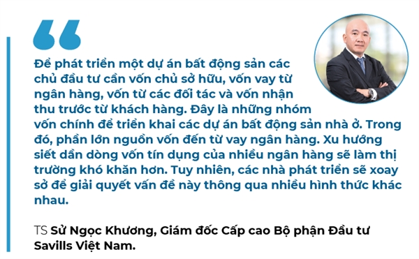 4 nguon von chinh de phat trien du an bat dong san