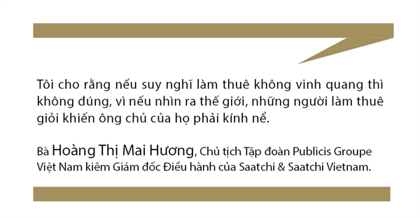 Ba Hoang Thi Mai Huong, Publicis – Quyen luc “tuong ba”