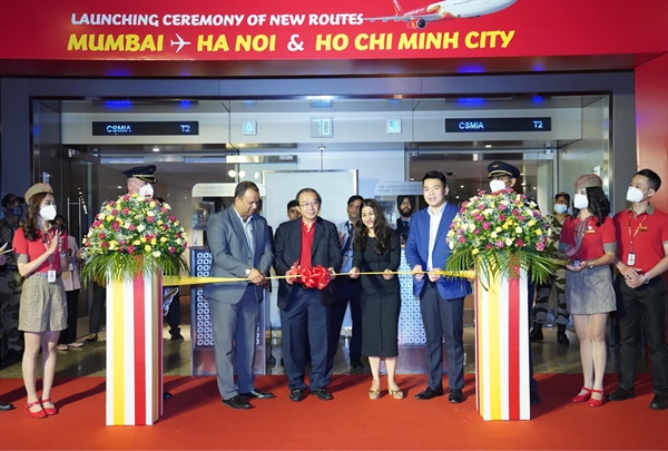 Vietjet là hãng hàng không đi tiên phong mở các đường bay thẳng giữa Việt Nam và Ấn Độ (ảnh: H.T)