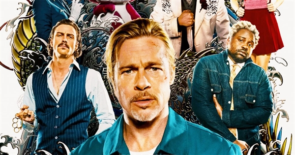  Bullet Train của hãng Sony, với sự tham gia của Brad Pitt cũng là một bộ phim có thể có doanh thu cao khi công chiếu trong tháng 8. Ảnh: Sony