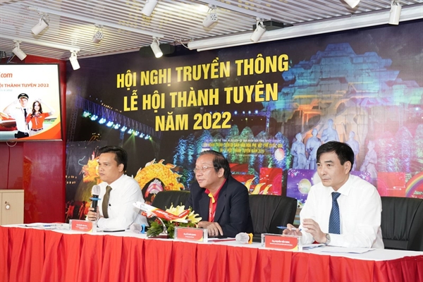 Hội nghị giới thiệu chuỗi hoạt động Lễ hội Thành Tuyên 2022 với nhiều chương trình lễ hội độc đáo, hấp dẫn.