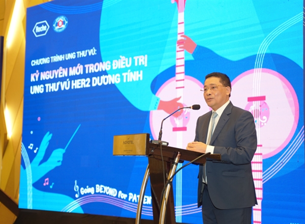 GS. TS. Lê Văn Quảng, Giám đốc Bệnh viện K, chia sẻ trong Hội nghị 