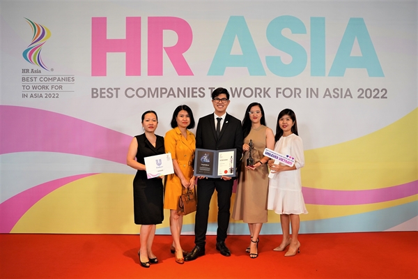 Unilever Việt Nam cũng vừa được vinh danh tại giải thưởng “Nơi làm việc Tốt nhất Châu Á – Best Companies to work for in Asia” 