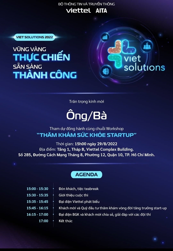 Viet Solutions truyen cam hung cho cong dong khoi nghiep TP. HCM