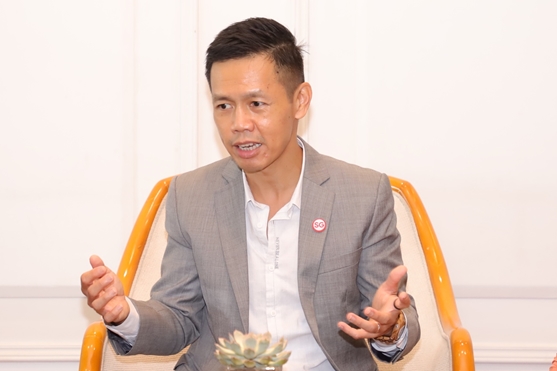 Ông Keith Tan cho biết sắp tới du khách khi đến Singapore sẽ có cơ hội tham dự nhiều sự kiện thể thao, văn hóa, sức khỏe và kinh doanh