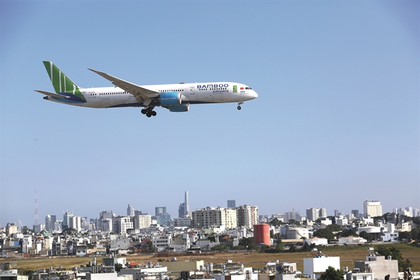   Bamboo Airways đã khai thác 22.000 chuyến bay trong 6 tháng đầu năm, vận chuyển hơn 3 triệu lượt khách. Ảnh: Quý Hoà