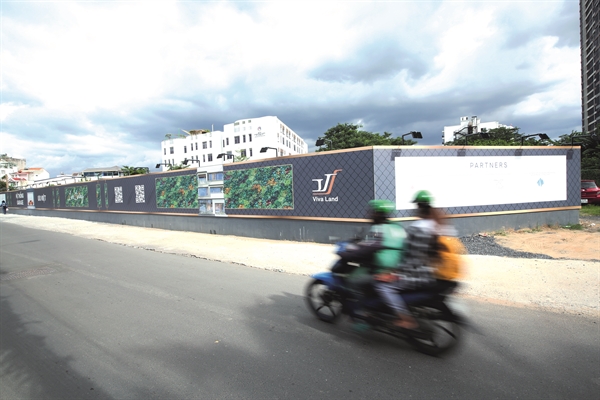   Dự án bất động sản của Viva Land ở Thảo Điền, thành phố Thủ Đức. Ảnh:  Ảnh: Quý Hòa