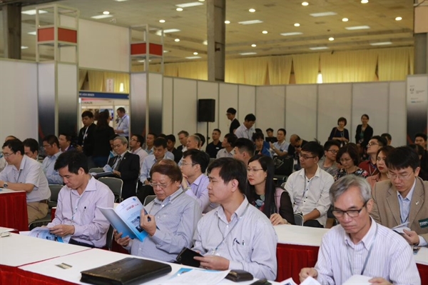 Buổi hội thảo chuyên đề được diễn ra tại triển lãm Mining Vietnam