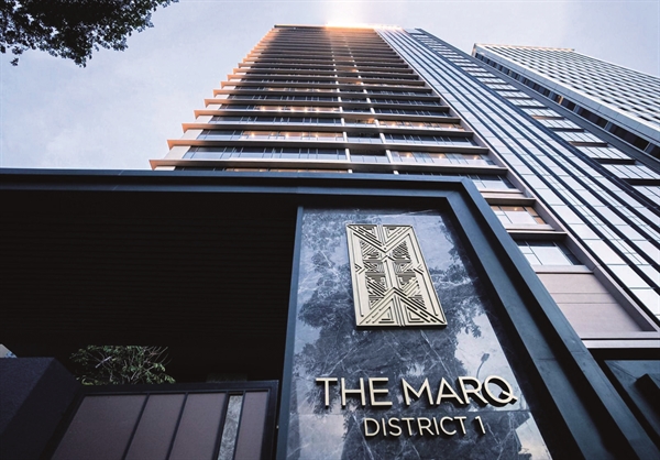 The Marq (quận 1) có giá chào bán giá từ 188-235 triệu đồng/m2. Ảnh: TL
