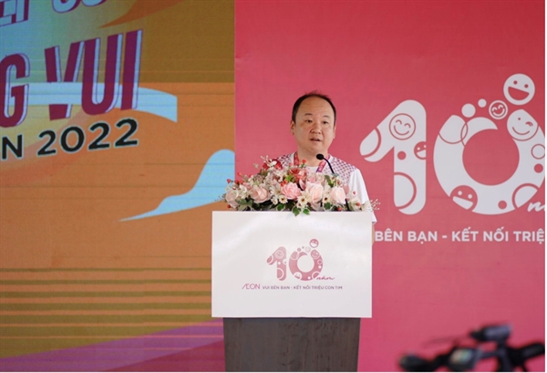 Ông Furusawa Yasuyuki, Tổng Giám đốc AEON Việt Nam chia sẻ về Giải chạy 