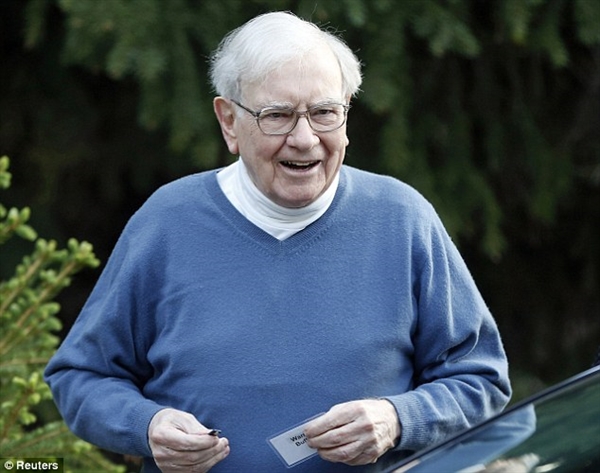 Tỉ phú Warren Buffett nổi tiếng với lối sống giản dị.
