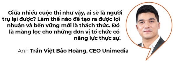 Tran Viet Bao Hoang, CEO Unimedia: 