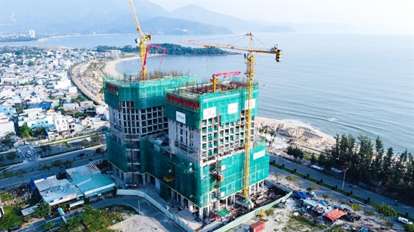 Dự án Shizen Nami với tầm nhìn tuyệt đỉnh, hiện đang xây tới tầng 13