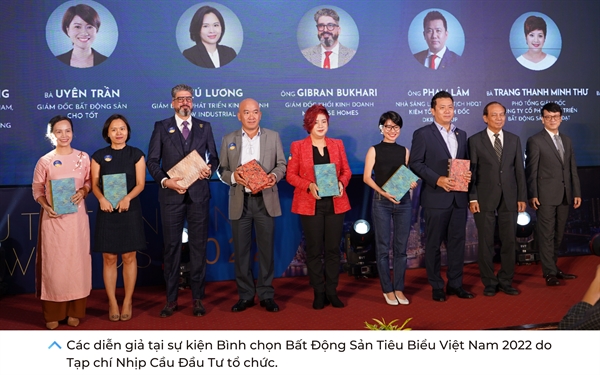 Le vinh danh Binh chon Bat dong san tieu bieu Viet Nam 2022