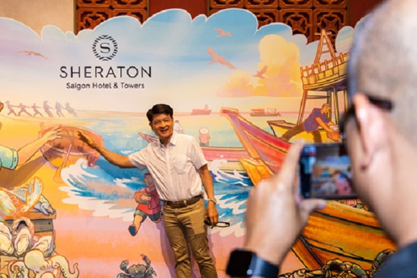 Sheraton Saigon - Khong gian Trai nghiem Tuong tac tich hop cong nghe AR