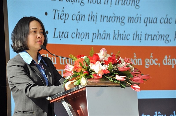 Bà Nguyễn Thảo Hiền - Phó Vụ trưởng Vụ thị trường Châu Âu - Châu Mỹ
