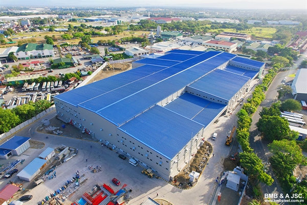 Dự án Warehouse Complex của BMB Steel tại thị trường Philippines