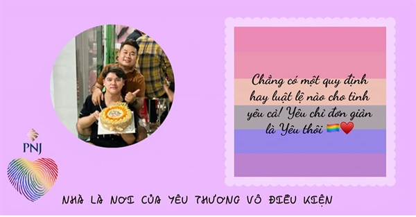 PNJ là doanh nghiệp tiên phong đồng hành cùng cộng đồng LGBTQ+ Việt Nam