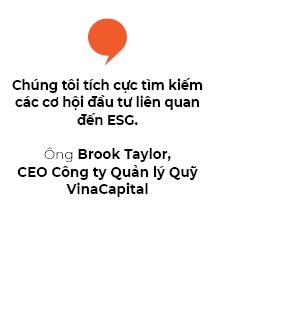 Ong Brook Taylor,  CEO Cong ty Quan ly Quy VinaCapital: ESG la co hoi, khong phai thach thuc