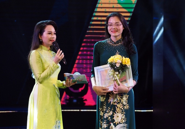 Giải Đặc biệt được trao cho chị Nguyễn Thị Thu Phương