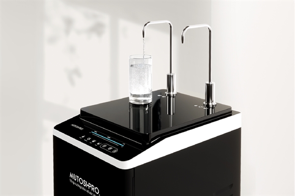 Công nghệ chuyên biệt Hydrogen Pro giúp tạo ra gấp đôi lượng hydro trong nước so với các dòng máy lọc nước tạo hydrogen khác. Ảnh: Mutosi