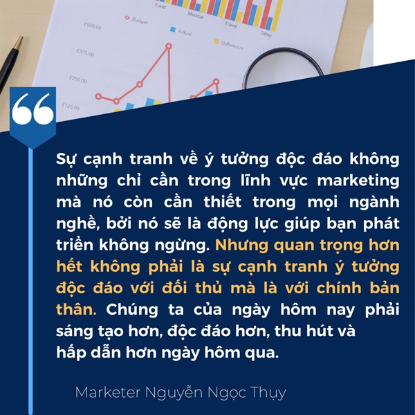 Marketer Nguyen Ngoc Thuy: Yeu men thuong hieu nhu la mot phan than the se dan loi thanh cong
