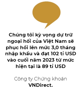 Du tru ngoai hoi Viet Nam co the dat 102 ti USD vao cuoi 2023