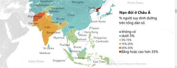 Ket nam 2022, nan doi tai chau A van rat nghiem trong