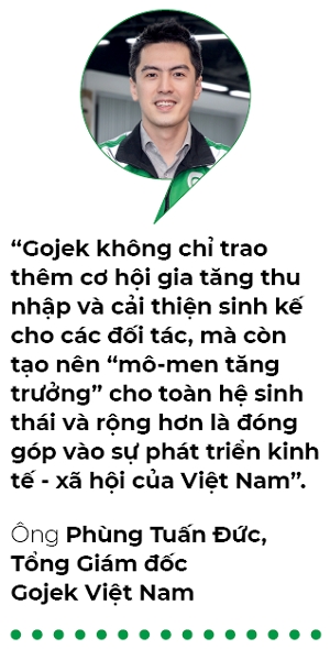 He sinh thai Gojek va “Hieu ung banh da”